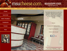 Tablet Screenshot of msucheese.com